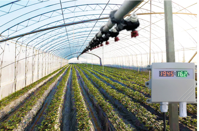 監測蔬菜溫室內氣體