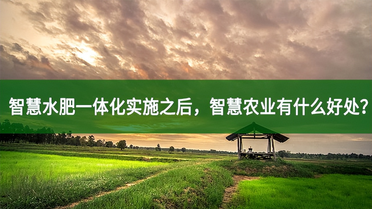 智慧水肥一體化實施之后,智慧農業有什么好處?