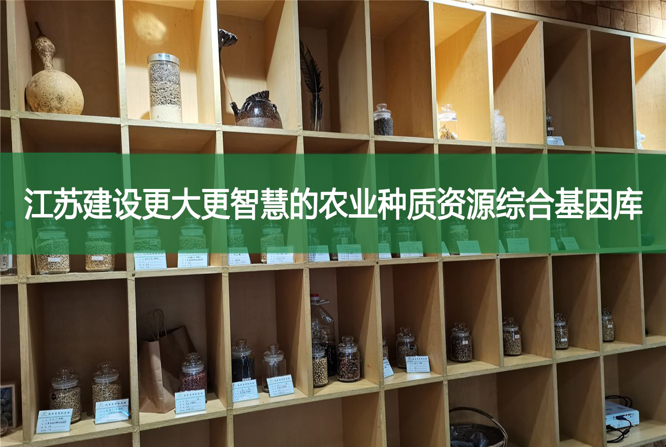 江蘇建設(shè)更大更智慧的農(nóng)業(yè)種質(zhì)資源綜合基因庫(kù)