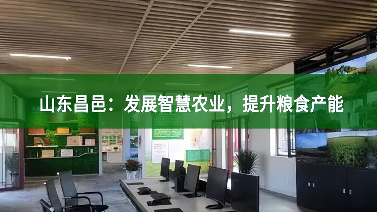 山東昌邑：發展智慧農業，提升糧食產能
