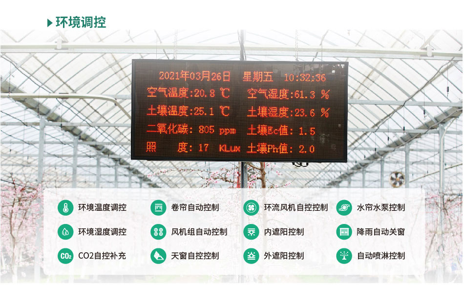 智能溫室大棚控制系統(tǒng) 特點(diǎn)
