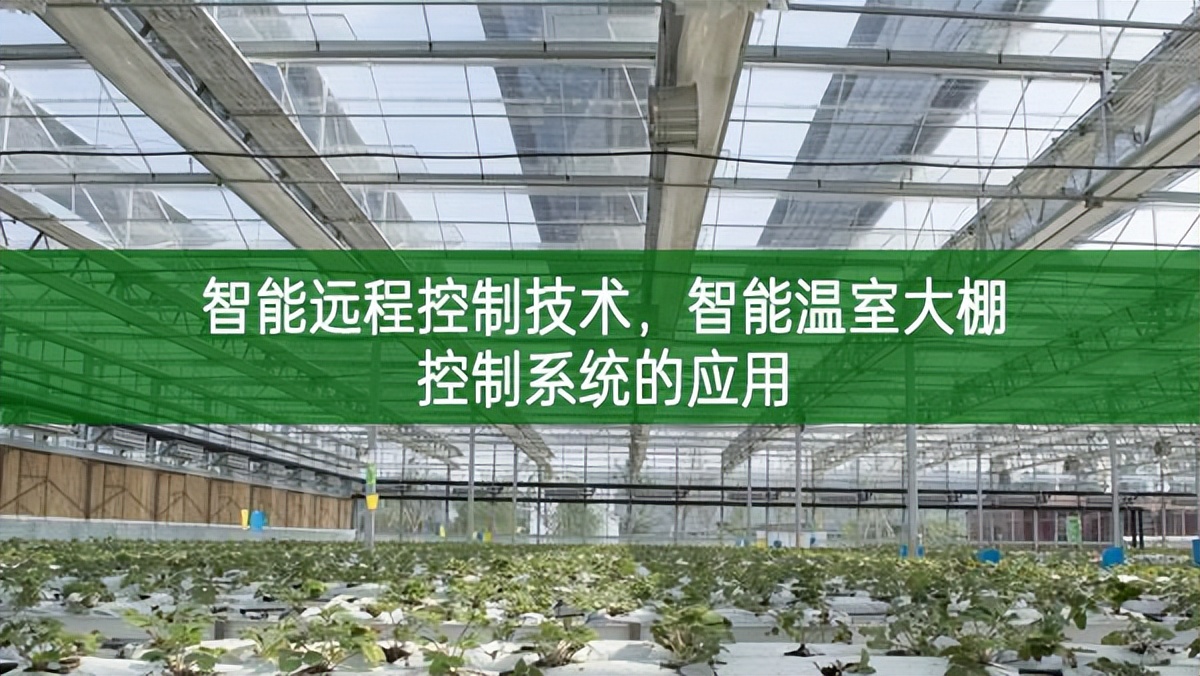 智能遠程控制技術,智能溫室大棚控制系統的應用