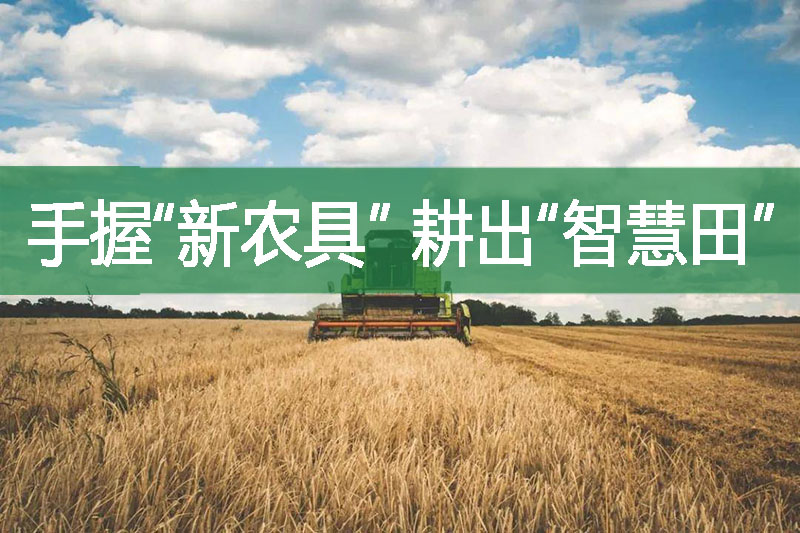 手握“新農具” 耕出“智慧田”