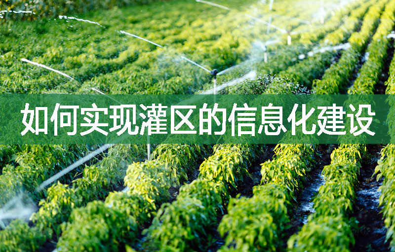 如何實現(xiàn)灌區(qū)的信息化建設(shè)
