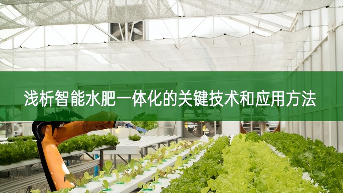 淺析智能水肥一體化的關鍵技術和應用方法