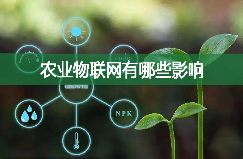 農業物聯網有哪些影響