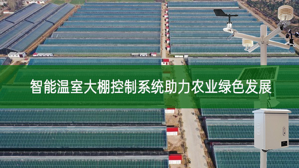 智能溫室大棚控制系統助力農業綠色發展