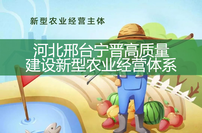 新型農(nóng)業(yè)經(jīng)營(yíng)體系