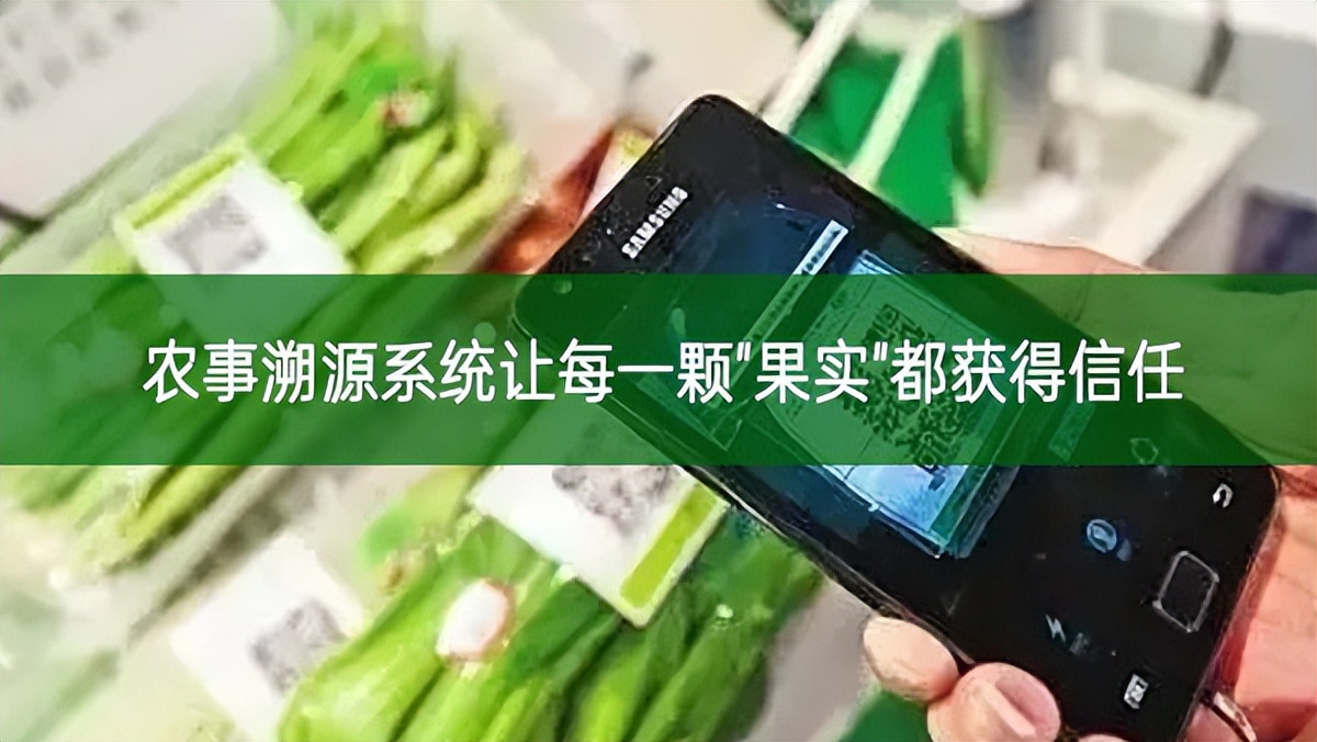 農(nóng)事溯源系統(tǒng)讓每一顆"果實(shí)"都獲得信任