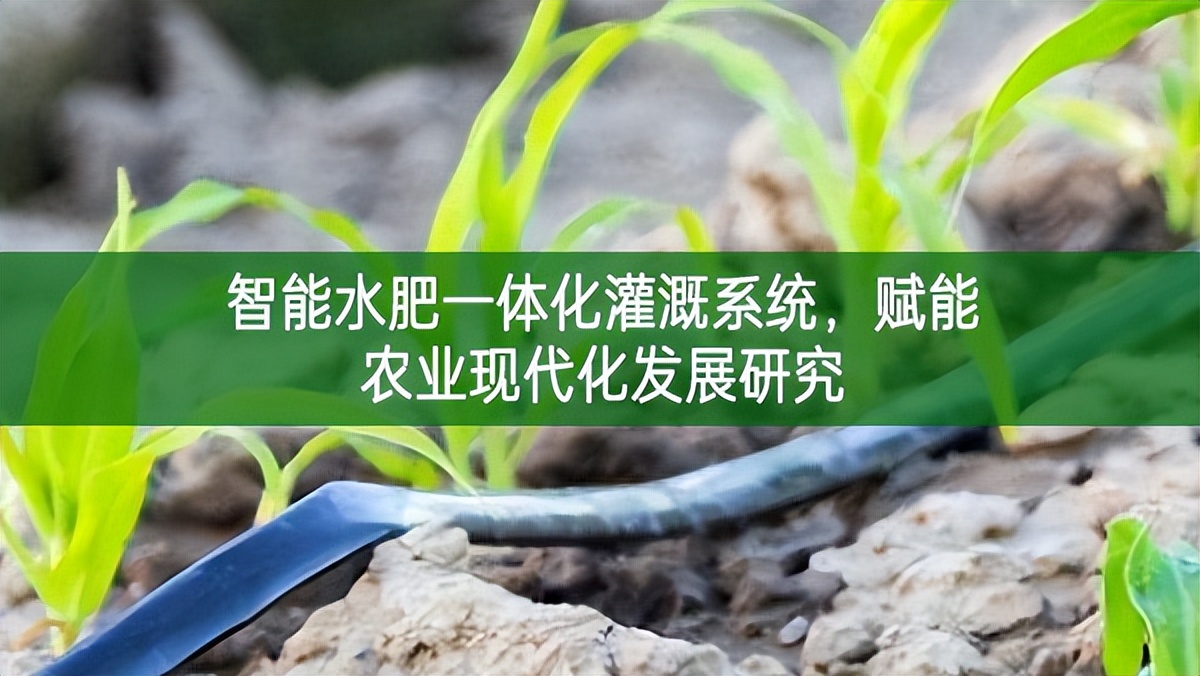 智能水肥一體化灌溉系統,賦能農業現代化發展研究