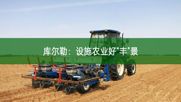 庫爾勒:設施農業好“豐”景