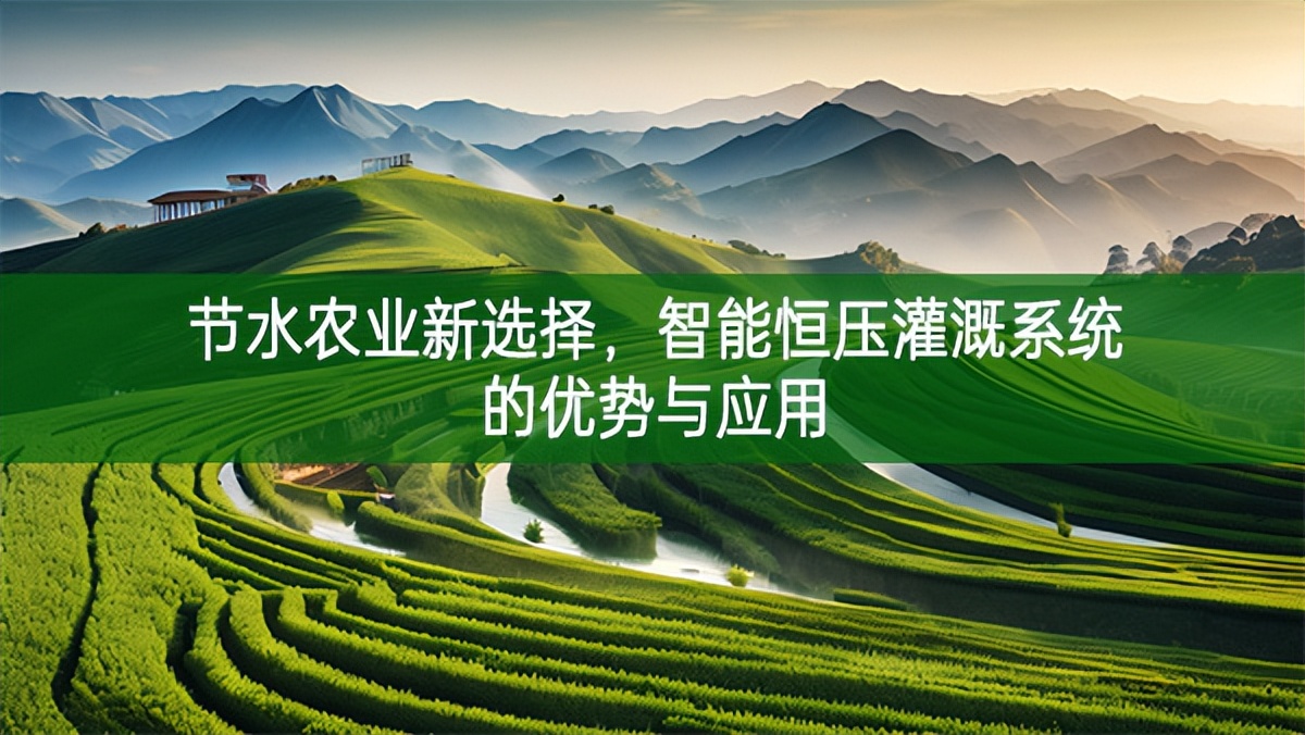 節水農業新選擇,智能恒壓灌溉系統的優勢與應用