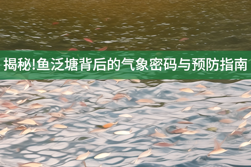 揭秘!魚泛塘背后的氣象密碼與預防指南