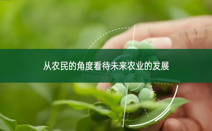 從農(nóng)民的角度看待未來農(nóng)業(yè)的發(fā)展