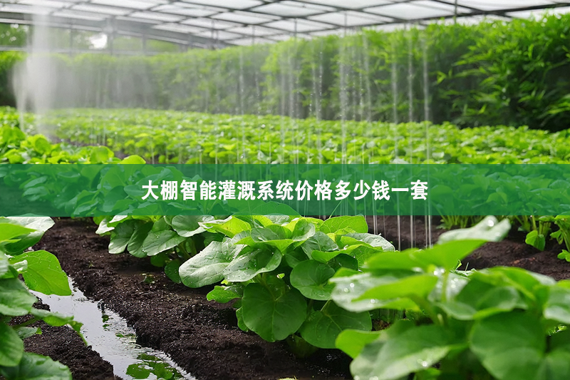 大棚智能灌溉系統價格多少錢一套