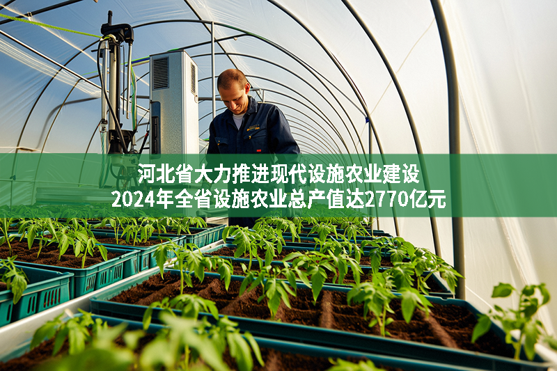 河北省大力推進現代設施農業建設 2024年全省設施農業總產值達2770億元
