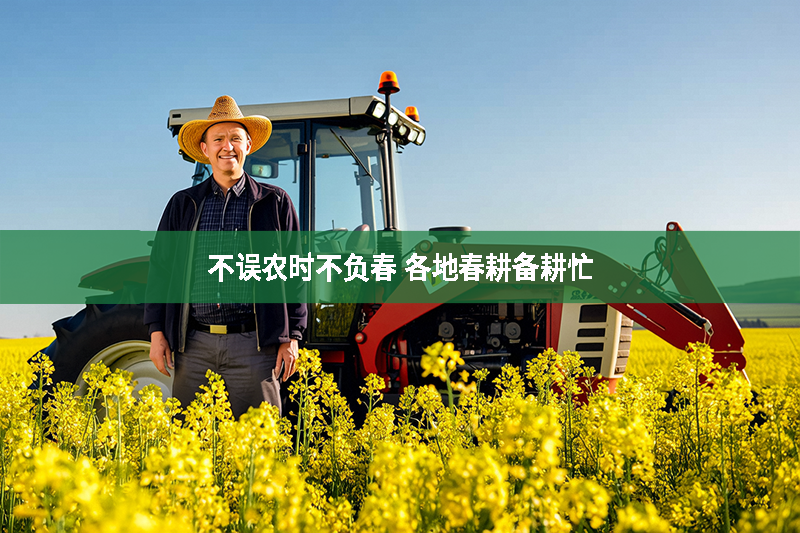 不誤農時不負春 各地春耕備耕忙