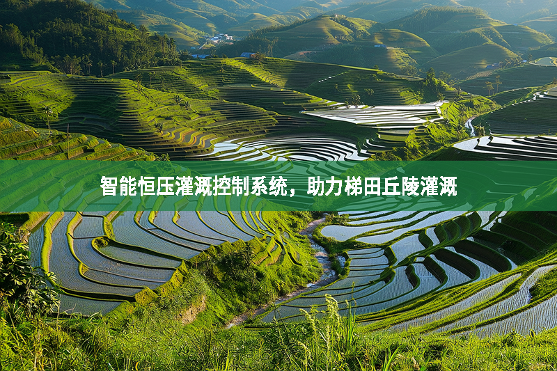 智能恒壓灌溉控制系統，助力梯田丘陵灌溉