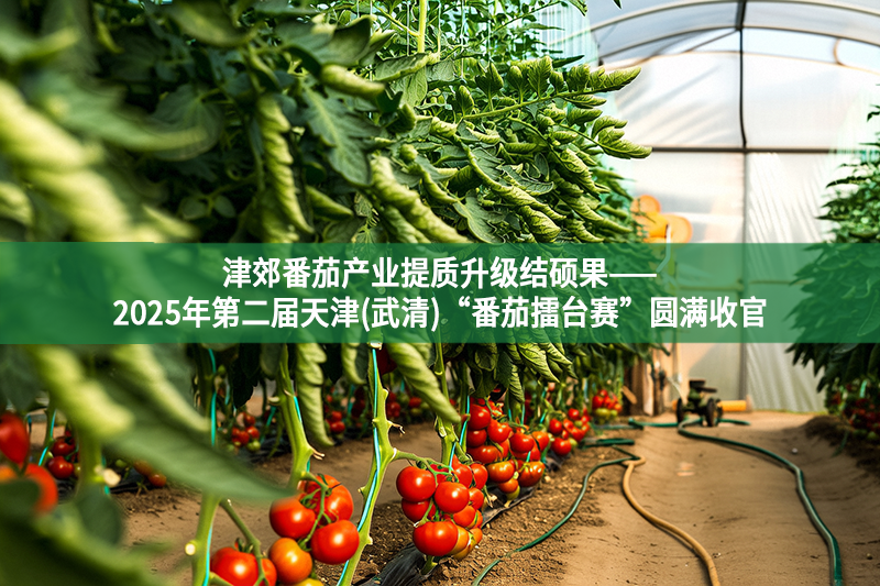 津郊番茄產業提質升級結碩果——2025年第二屆天津(武清)“番茄擂臺賽”圓滿收官