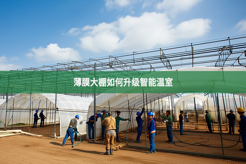 薄膜大棚如何升級智能溫室