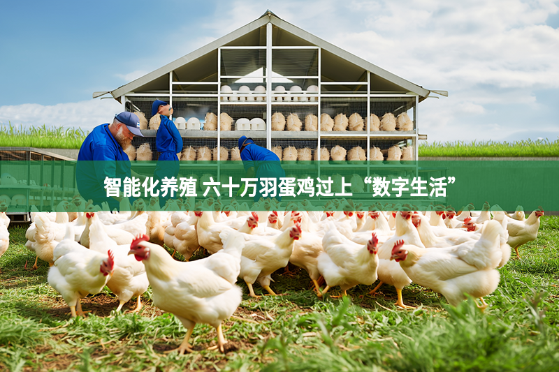 智能化養(yǎng)殖 六十萬(wàn)羽蛋雞過(guò)上“數(shù)字生活”