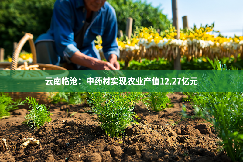 云南臨滄：中藥材實(shí)現(xiàn)農(nóng)業(yè)產(chǎn)值12.27億元
