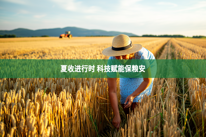 夏收進行時 科技賦能保糧安