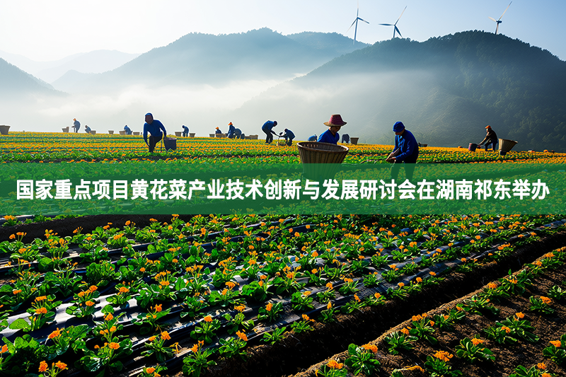 國(guó)家重點(diǎn)項(xiàng)目黃花菜產(chǎn)業(yè)技術(shù)創(chuàng)新與發(fā)展研討會(huì)在湖南祁東舉辦