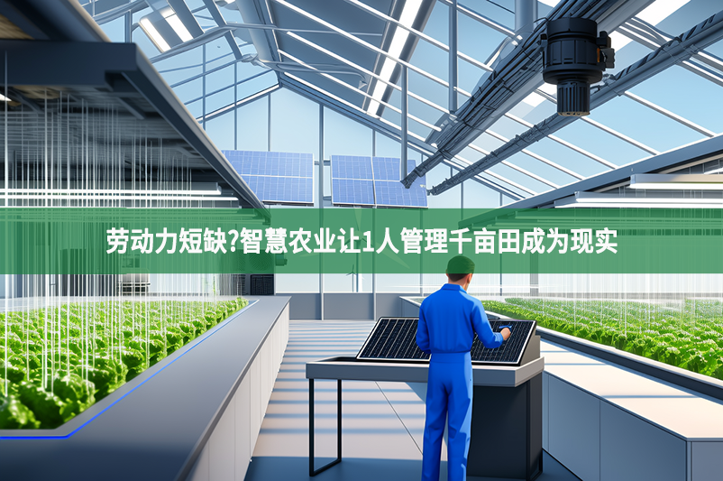 勞動力短缺?智慧農(nóng)業(yè)讓1人管理千畝田成為現(xiàn)實(shí)