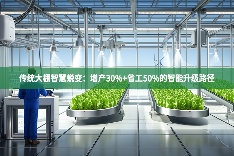 傳統(tǒng)大棚智慧蛻變：增產(chǎn)30%+省工50%的智能升級(jí)路徑