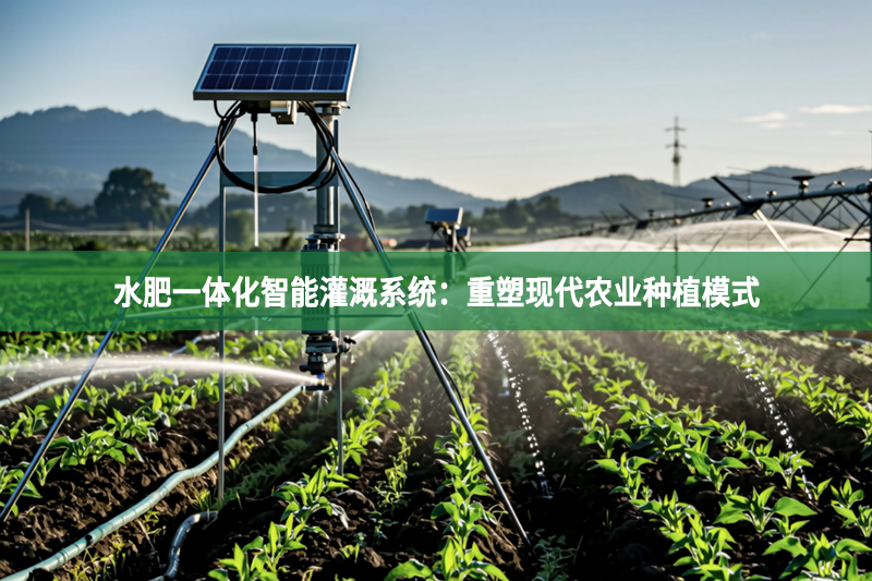 水肥一體化智能灌溉系統的好處：重塑現代農業種植模式