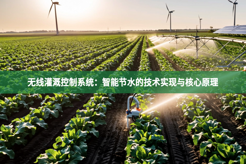 無線灌溉控制系統：智能節水的技術實現與核心原理