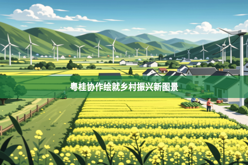 粵桂協(xié)作繪就鄉(xiāng)村振興新圖景