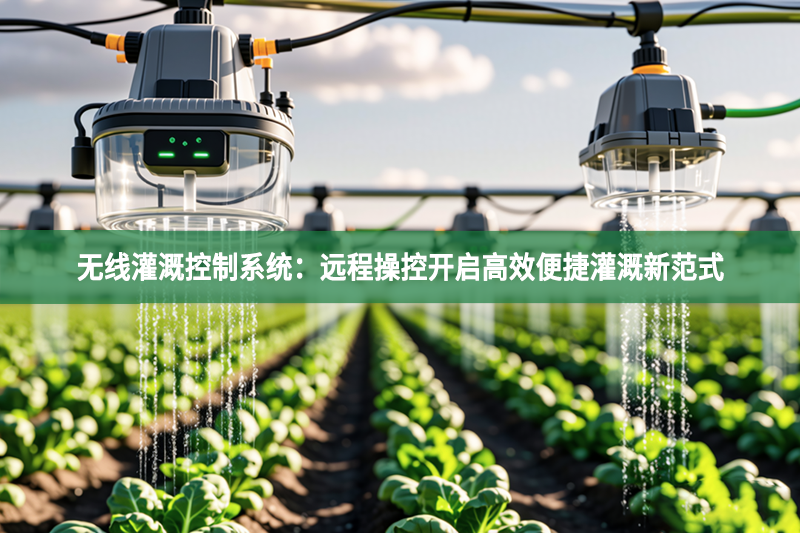 無線灌溉控制系統：遠程操控開啟高效便捷灌溉新范式