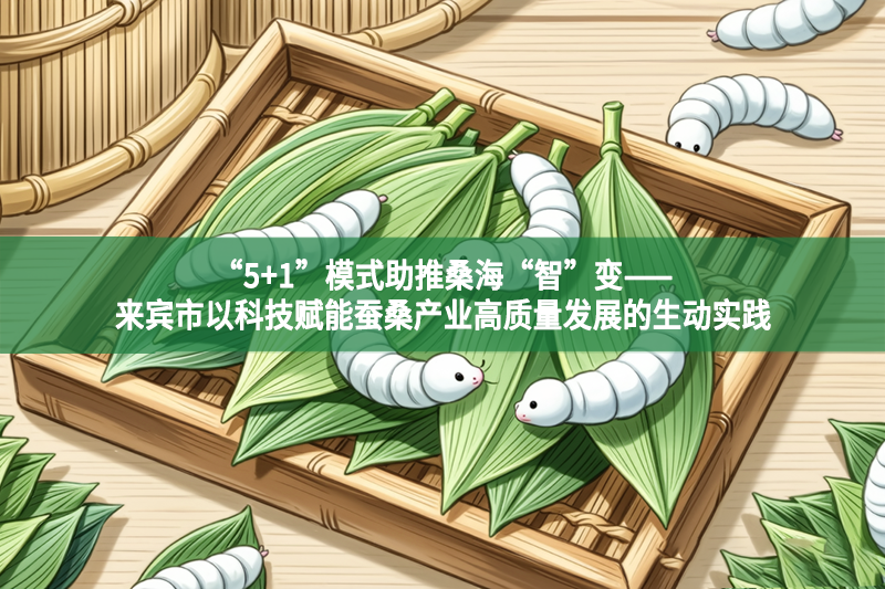 “5+1”模式助推桑海“智”變——來賓市以科技賦能蠶桑產業高質量發展的生動實踐