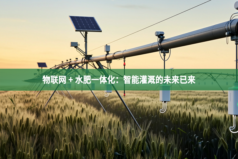 物聯網 + 水肥一體化：智能灌溉的未來已來