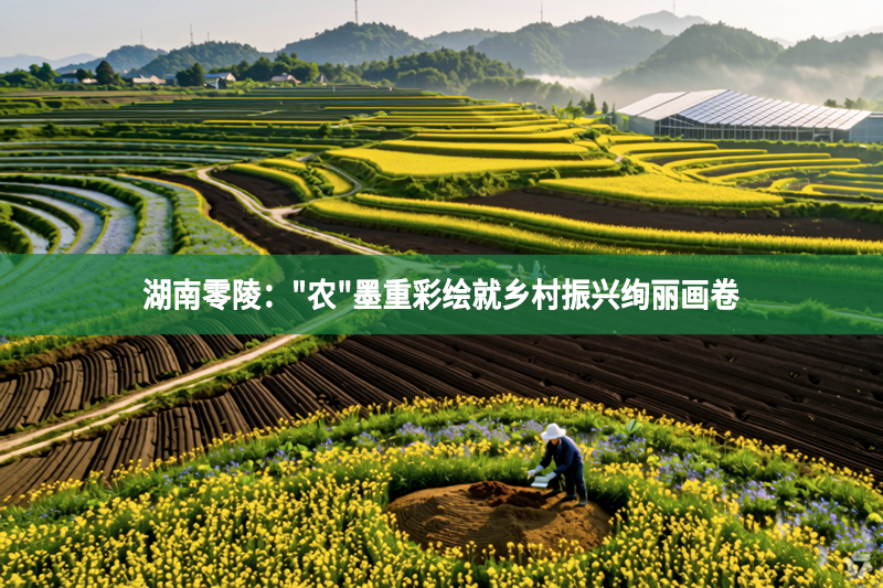 湖南零陵："農(nóng)"墨重彩繪就鄉(xiāng)村振興絢麗畫卷