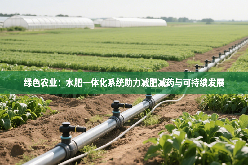 綠色農業：水肥一體化系統助力減肥減藥與可持續發展