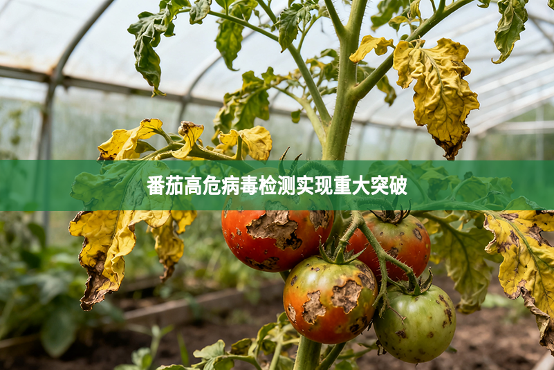 番茄高危病毒檢測實現重大突破