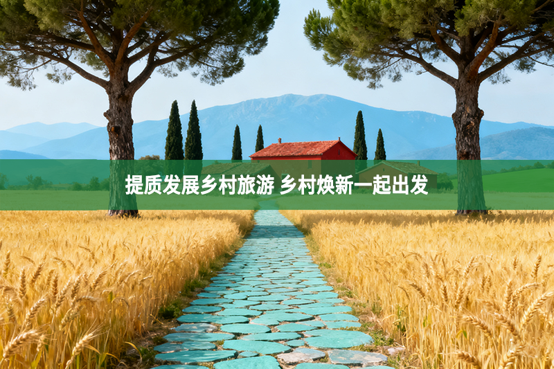 提質發展鄉村旅游 鄉村煥新一起出發