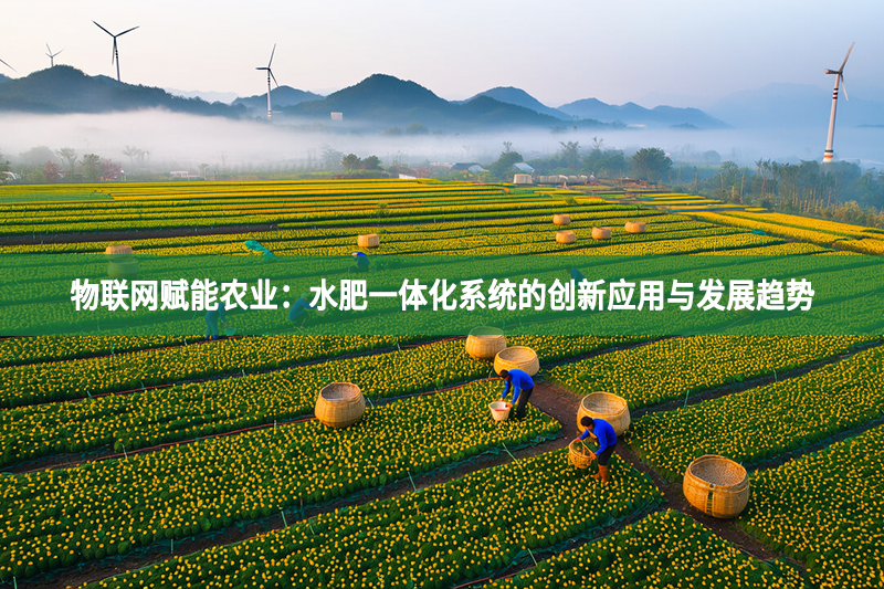 物聯網賦能農業：水肥一體化系統的創新應用與發展趨勢