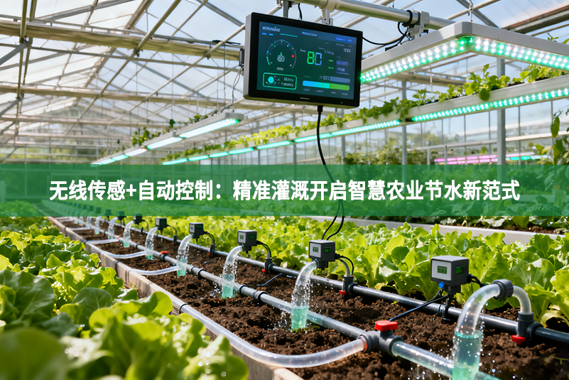 無線傳感+自動控制：精準灌溉開啟智慧農業節水新范式