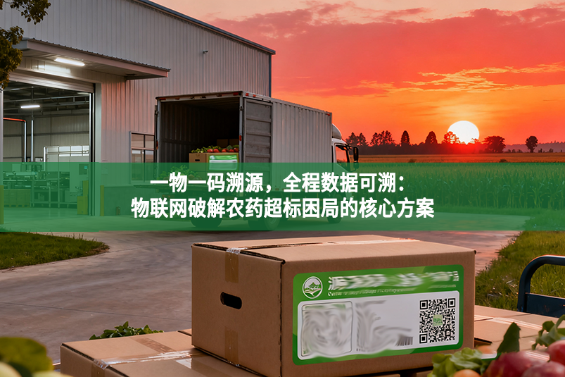 一物一碼溯源，全程數據可溯：物聯網破解農藥超標困局的核心方案
