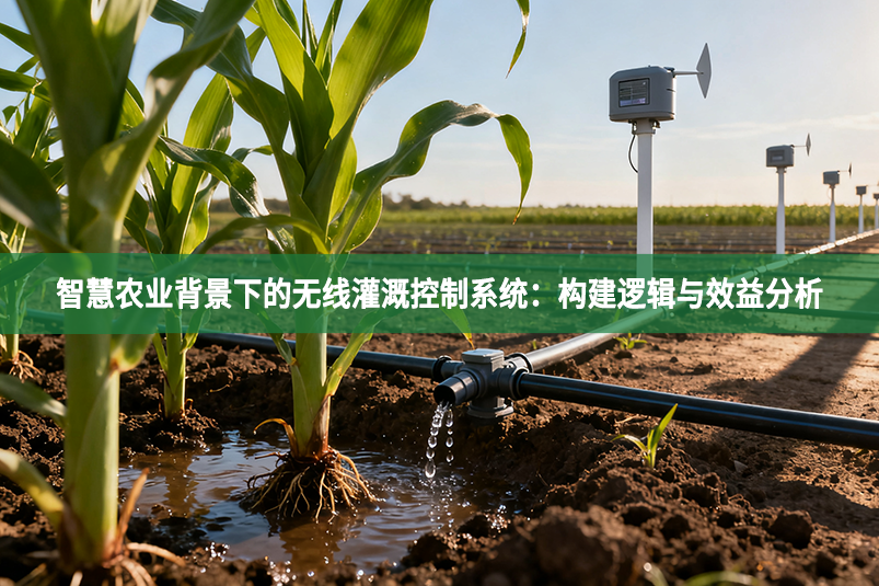 智慧農業背景下的無線灌溉控制系統：構建邏輯與效益分析