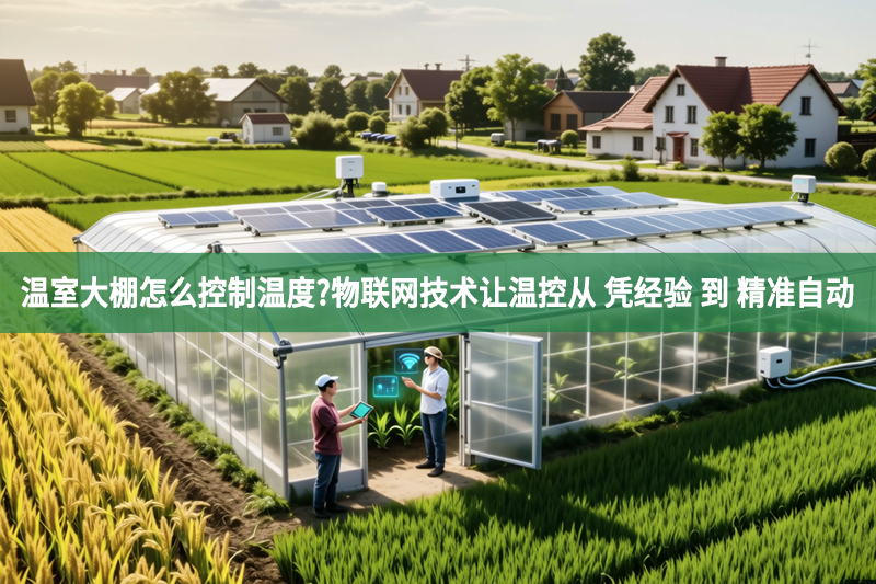 溫室大棚怎么控制溫度?物聯(lián)網(wǎng)技術(shù)讓溫控從 “憑經(jīng)驗(yàn)” 到 “精準(zhǔn)自動(dòng)”