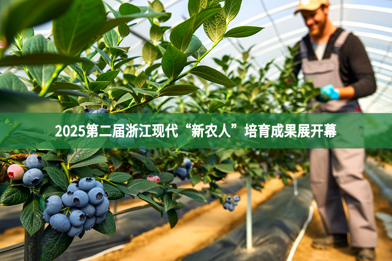 2025第二屆浙江現(xiàn)代“新農(nóng)人”培育成果展開幕