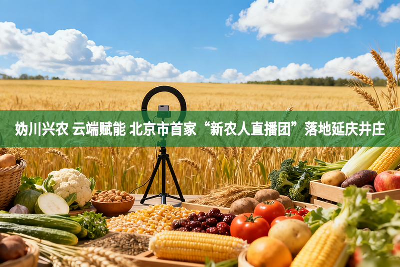 媯川興農(nóng) 云端賦能 北京市首家“新農(nóng)人直播團(tuán)”落地延慶井莊