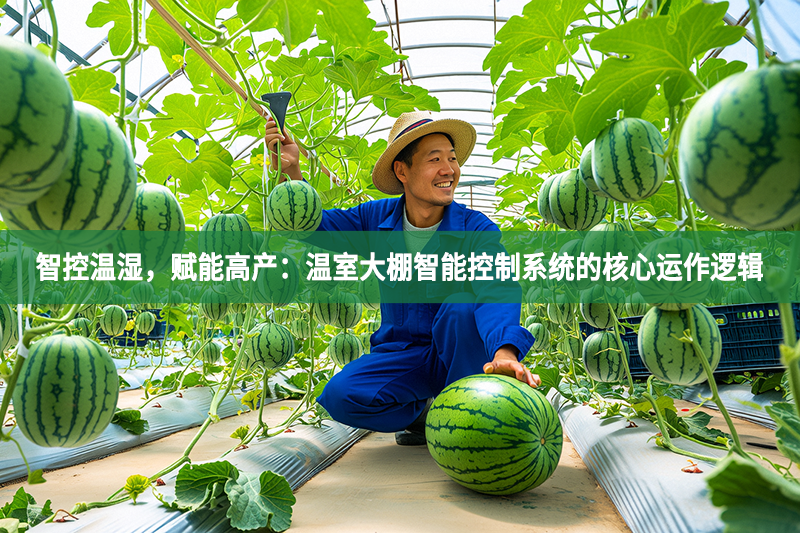 智控溫濕，賦能高產：溫室大棚智能控制系統的核心運作邏輯