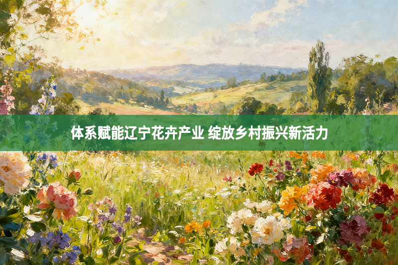 體系賦能遼寧花卉產(chǎn)業(yè) 綻放鄉(xiāng)村振興新活力