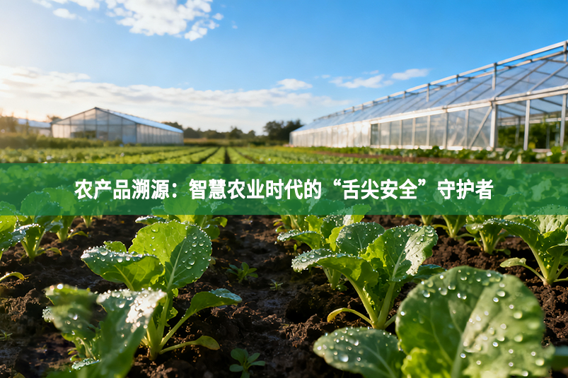 農產品溯源：智慧農業時代的“舌尖安全”守護者